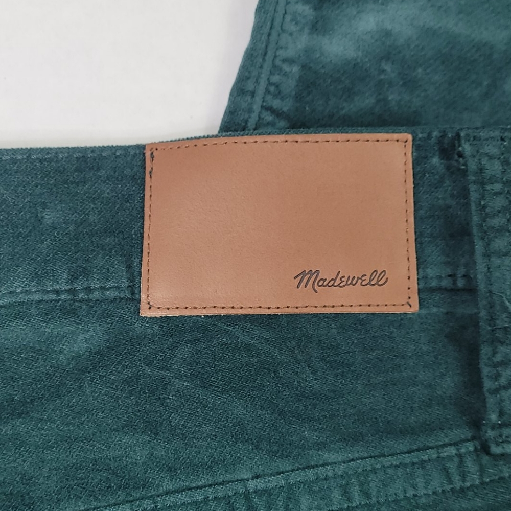 Madewell high rise skinny stretch velvet pants - Picture 8 of 8